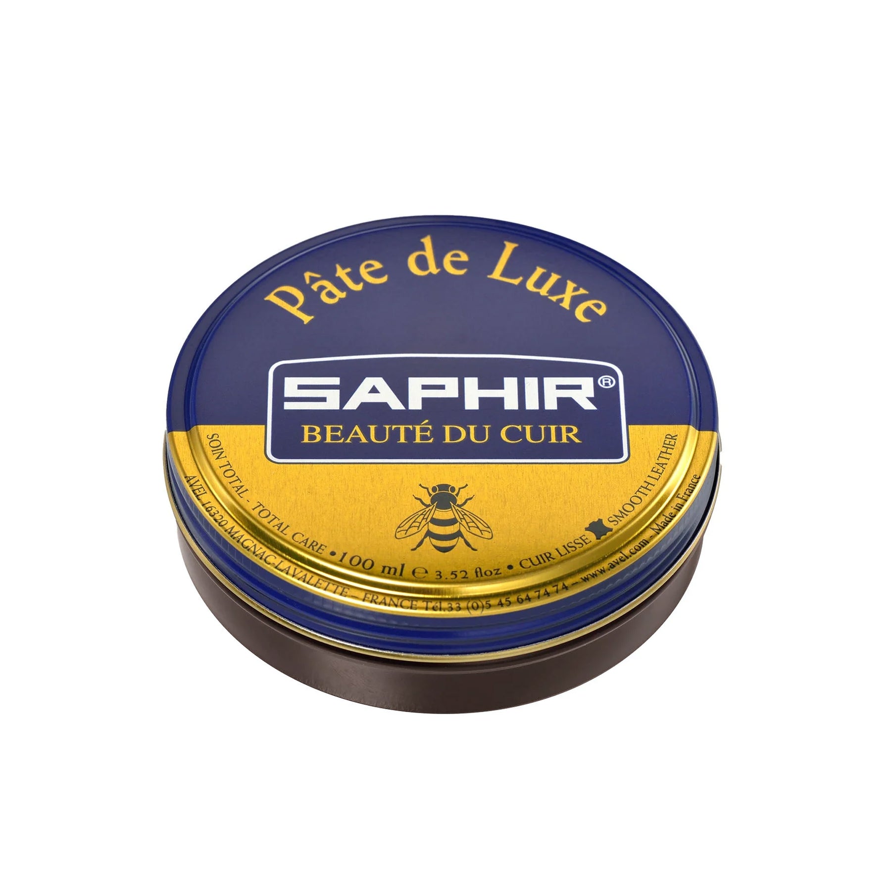 SAPHIR BEAUTE DU CUIR - BROWN LEATHER KIT - BROWN POLISH & CREAM